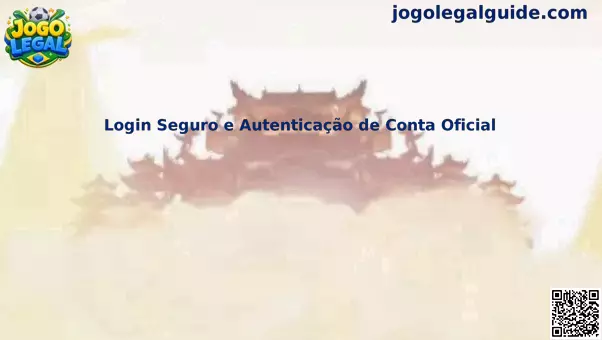 Login Seguro e Autenticação de Conta Oficial