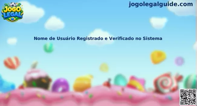 Nome de Usuário Registrado e Verificado no Sistema