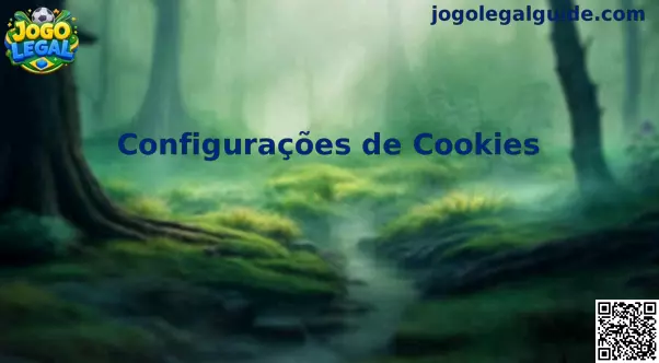 Configurações de cookies Jogo Legal