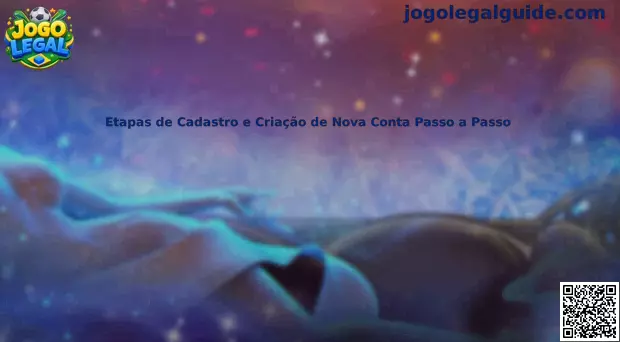 Etapas de Cadastro e Criação de Nova Conta Passo a Passo
